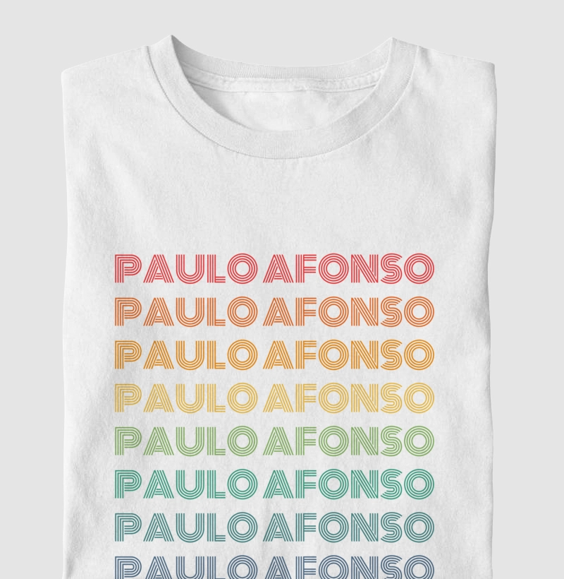 Paulo Afonso Letreiro Retrô