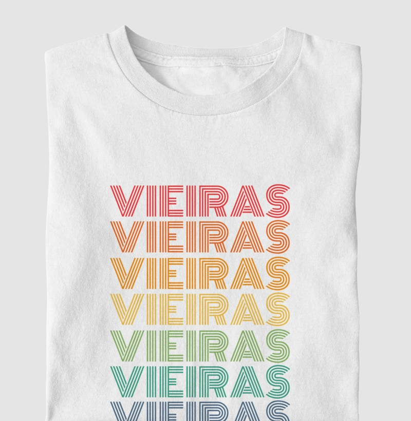 Vieiras Letreiro Retrô