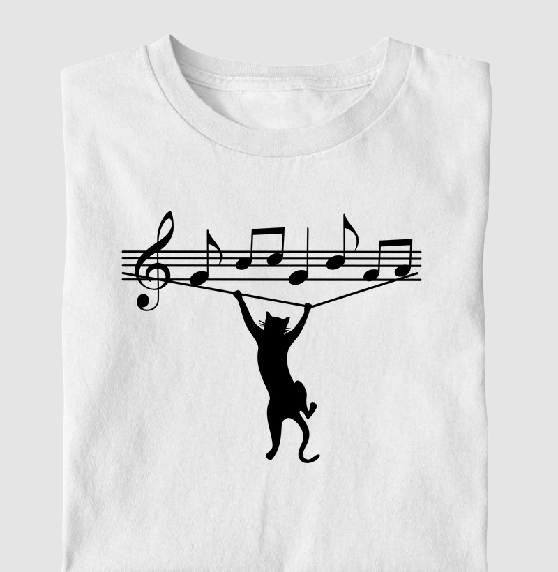 Gato vs Notas Musicais