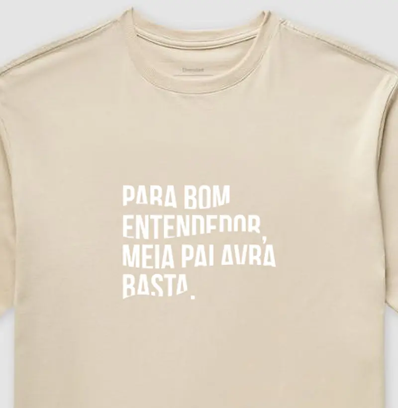 Para bom entendedor, meia palavra basta.