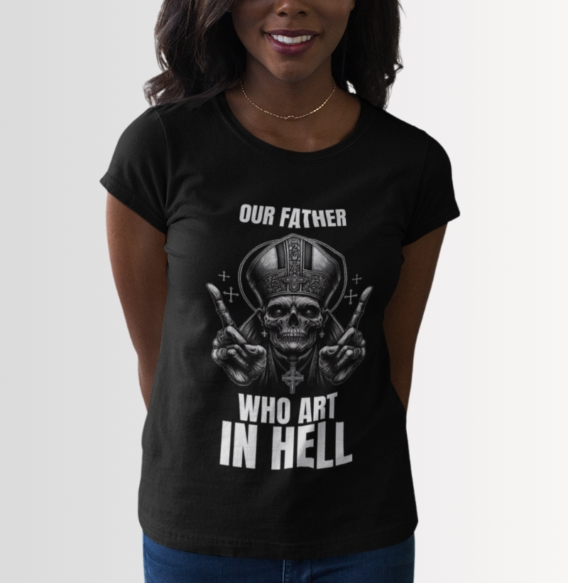 Camiseta Pope From Hell