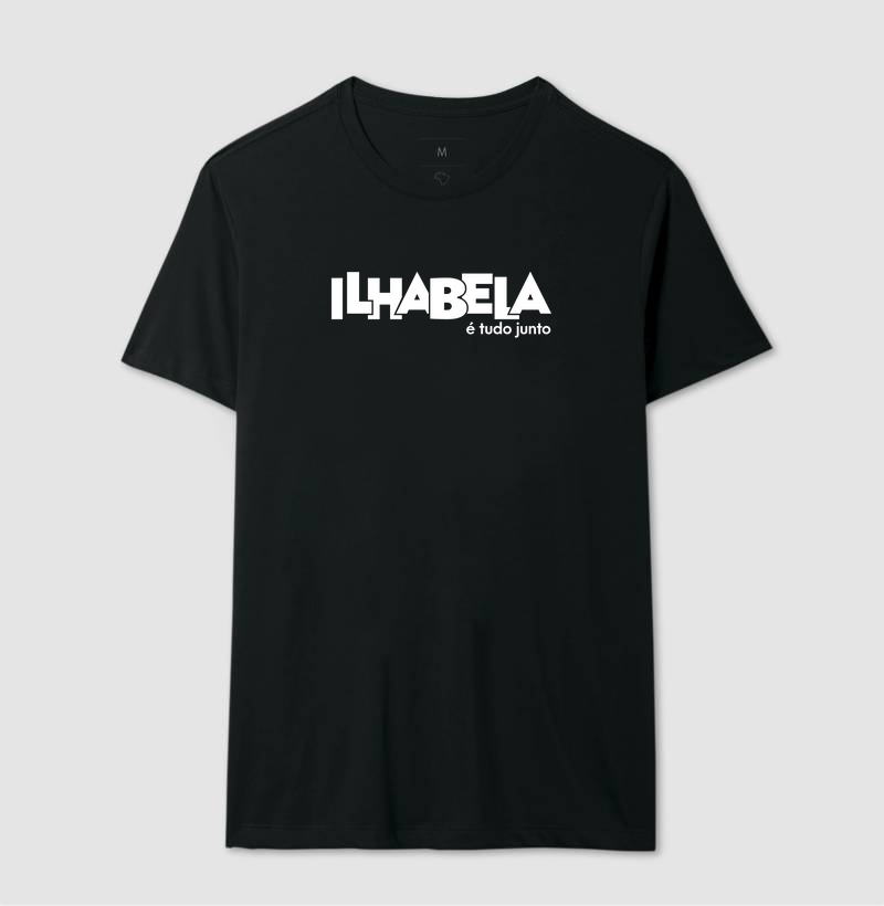 Camiseta Ilhabela é tudo junto Branco