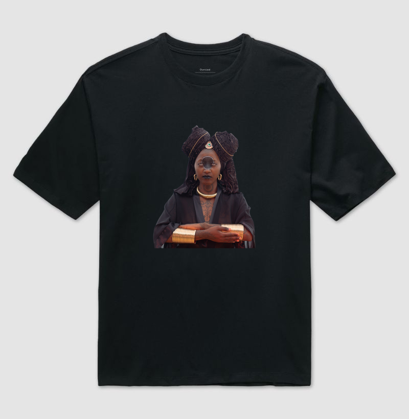 Camiseta Original Afrofuturista Olhos