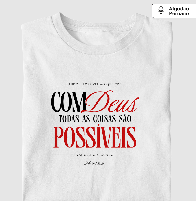 Com Deus Todas as Coisas são Possíveis