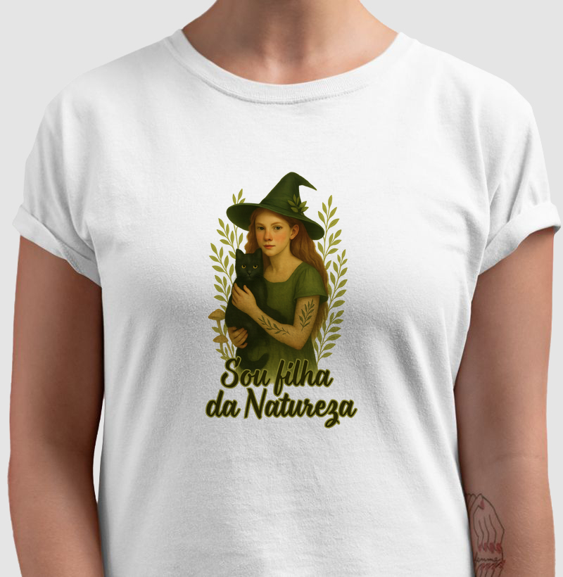 Camiseta Sou filha da Natureza