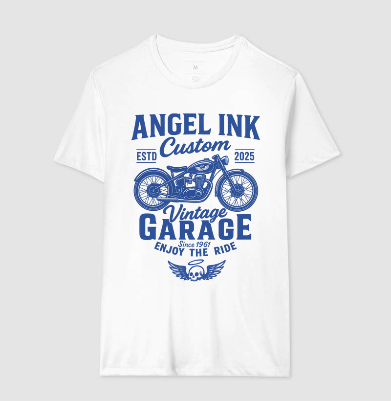 camisa moto vintage