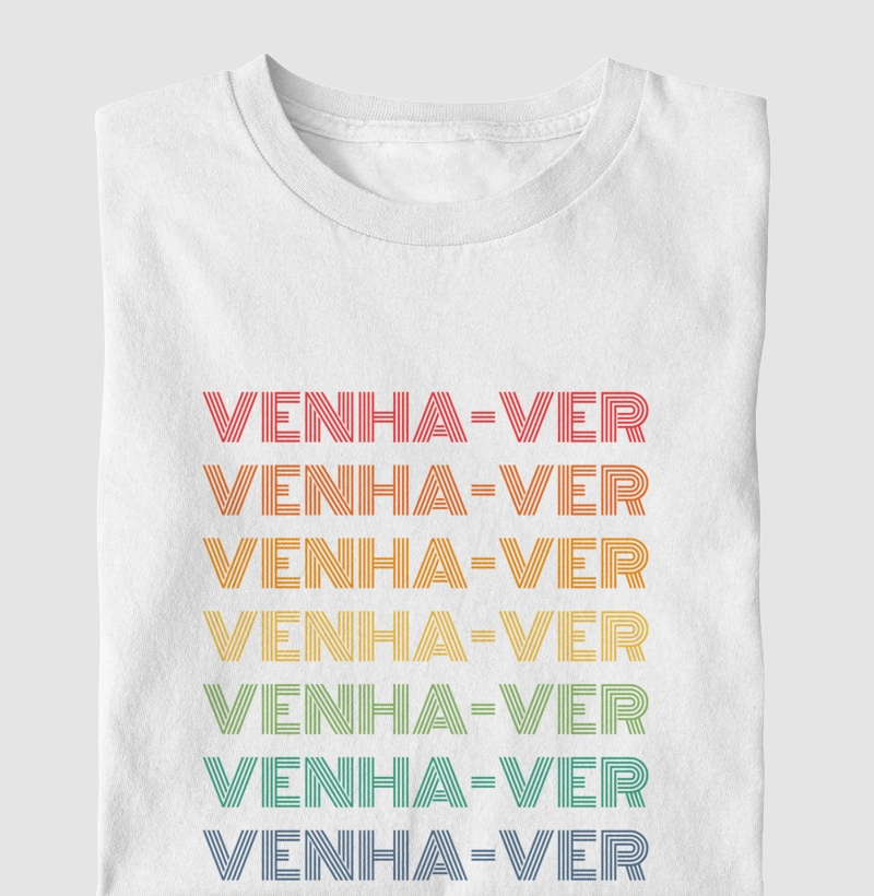 Venha-Ver Letreiro Retrô