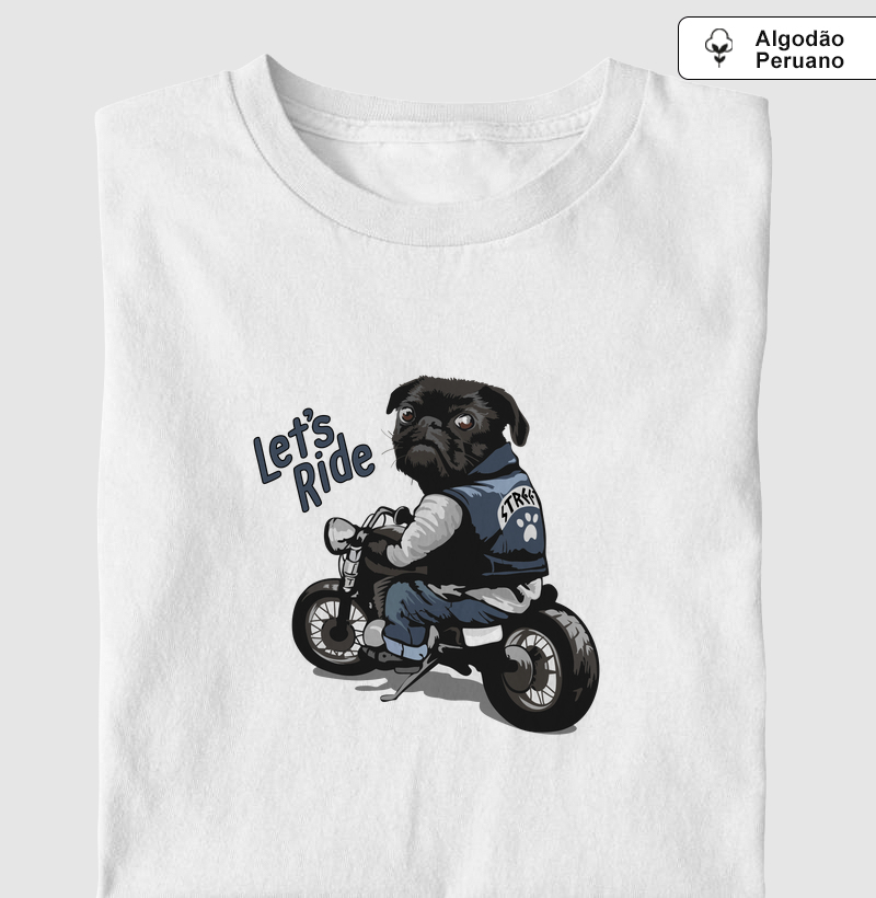 Pug Let's Ride