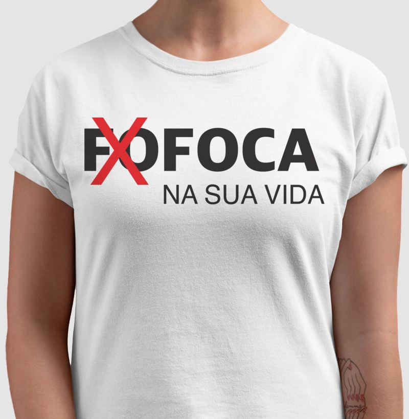 Camiseta Casual frase Foca