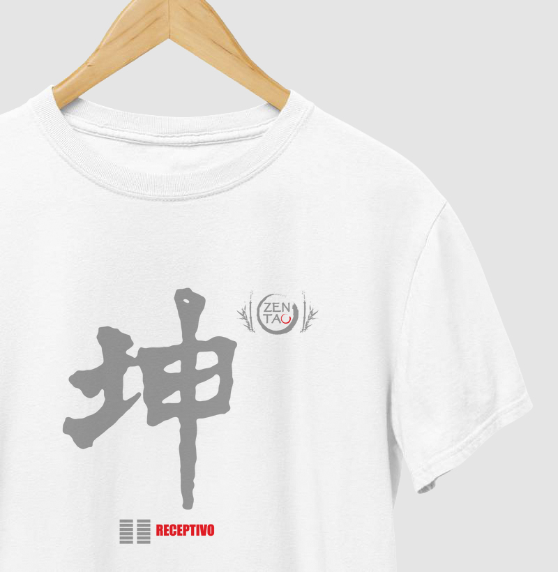 I-Ching: O Receptivo (estampa cinza)