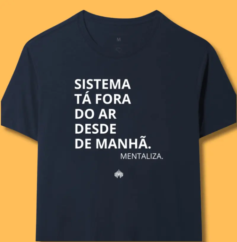 Sistema tá fora do ar desde de manhã.