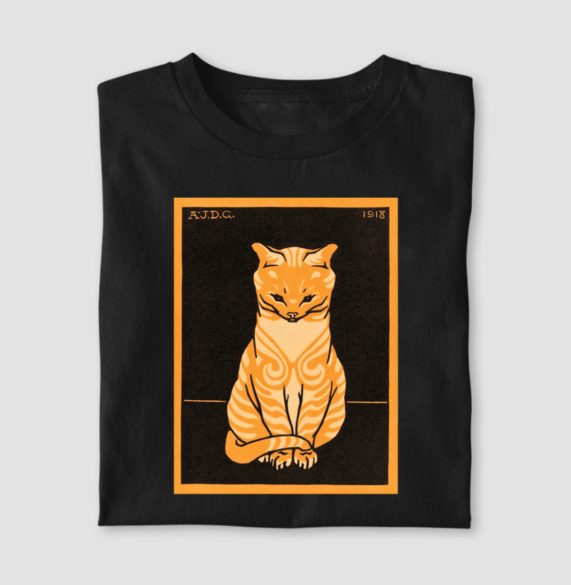 Sitting Cat (1918) - Julie de Graag