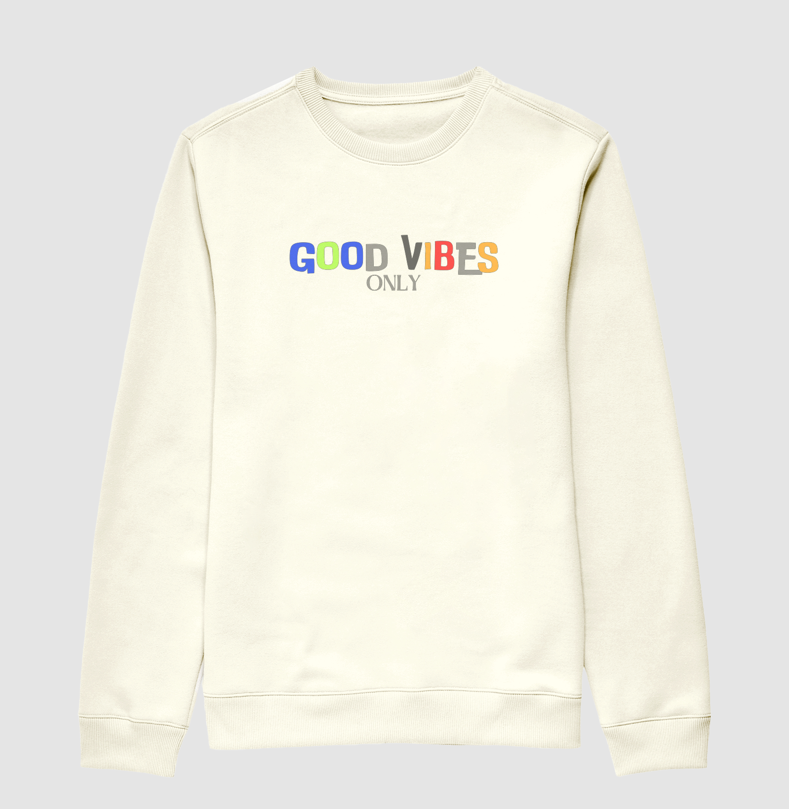 Moletom Suéter Slim Good Vibes