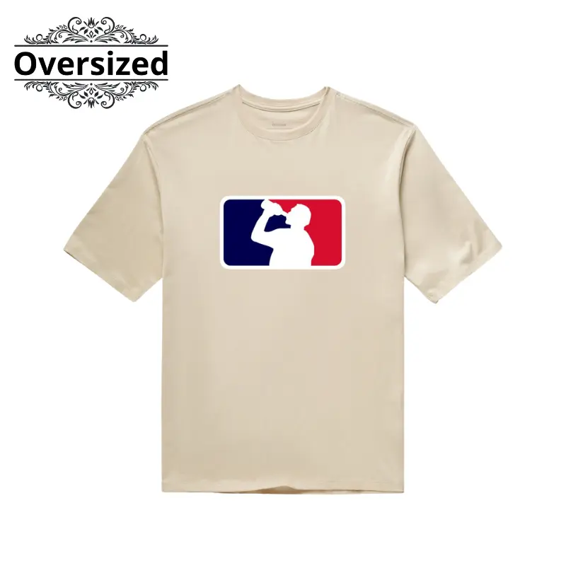 Camiseta Oversized-  Hora de Tomar uma Cerveja