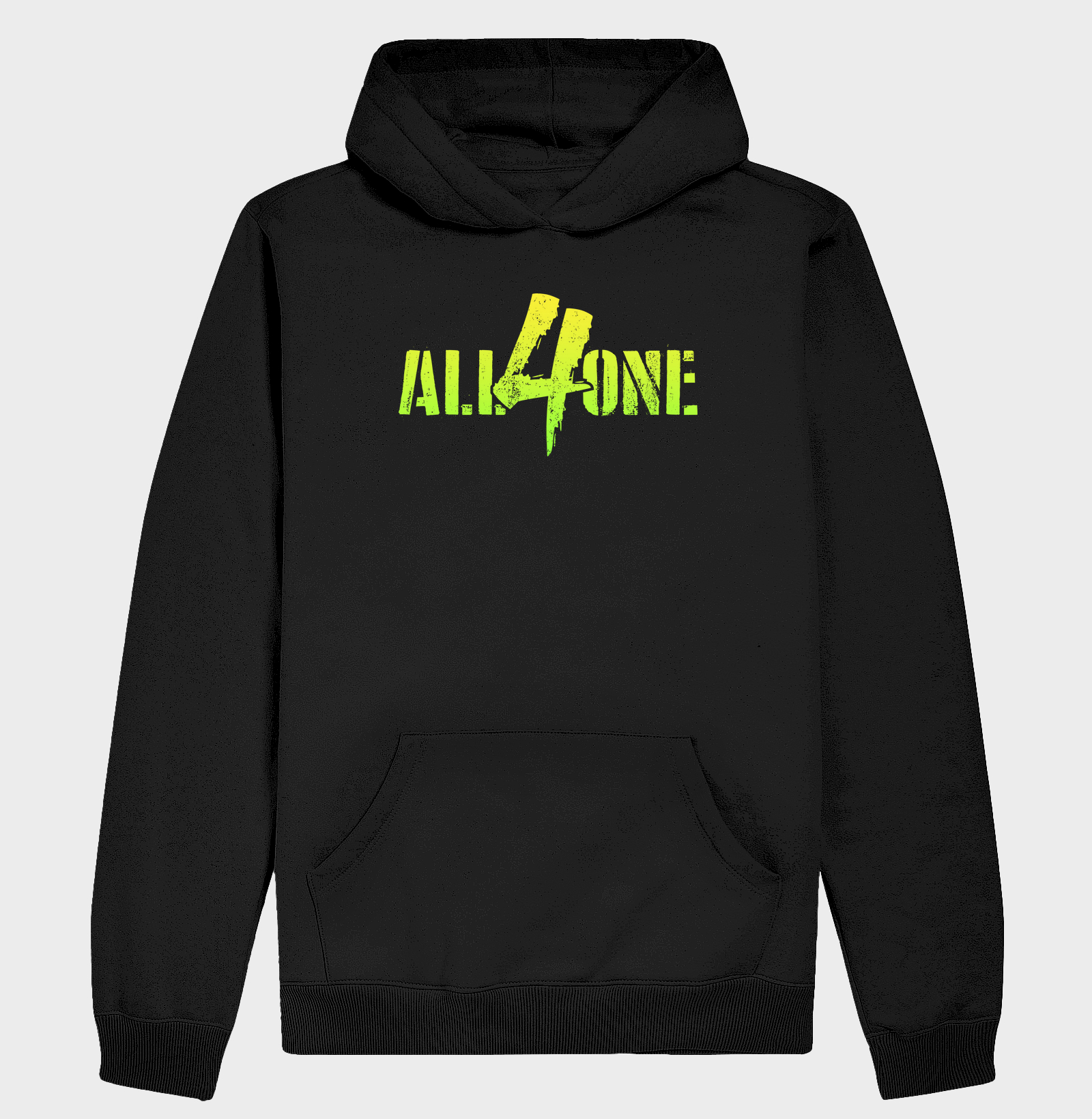 BLUSA MOLETOM COM GORRO ALL4ONE NEON SLIME