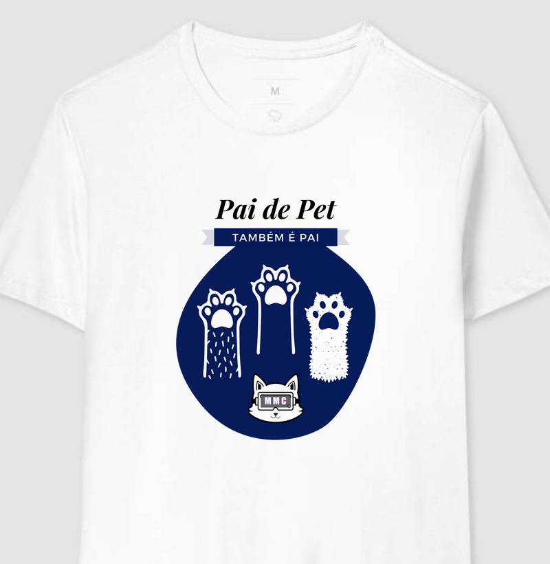 Camiseta, Pai de Pet também é Pai