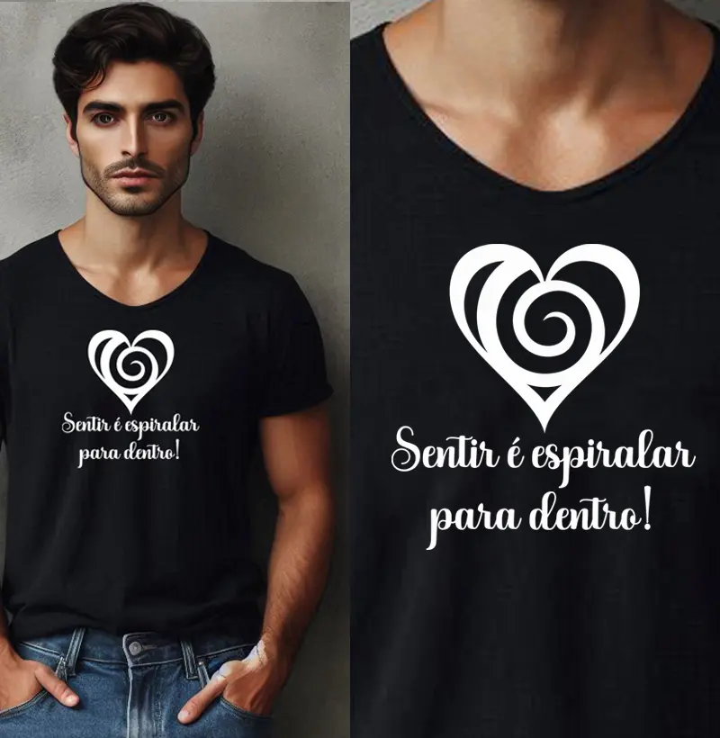 Sentir é espiralar para dentro