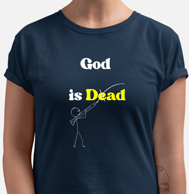 Camiseta God is not dead