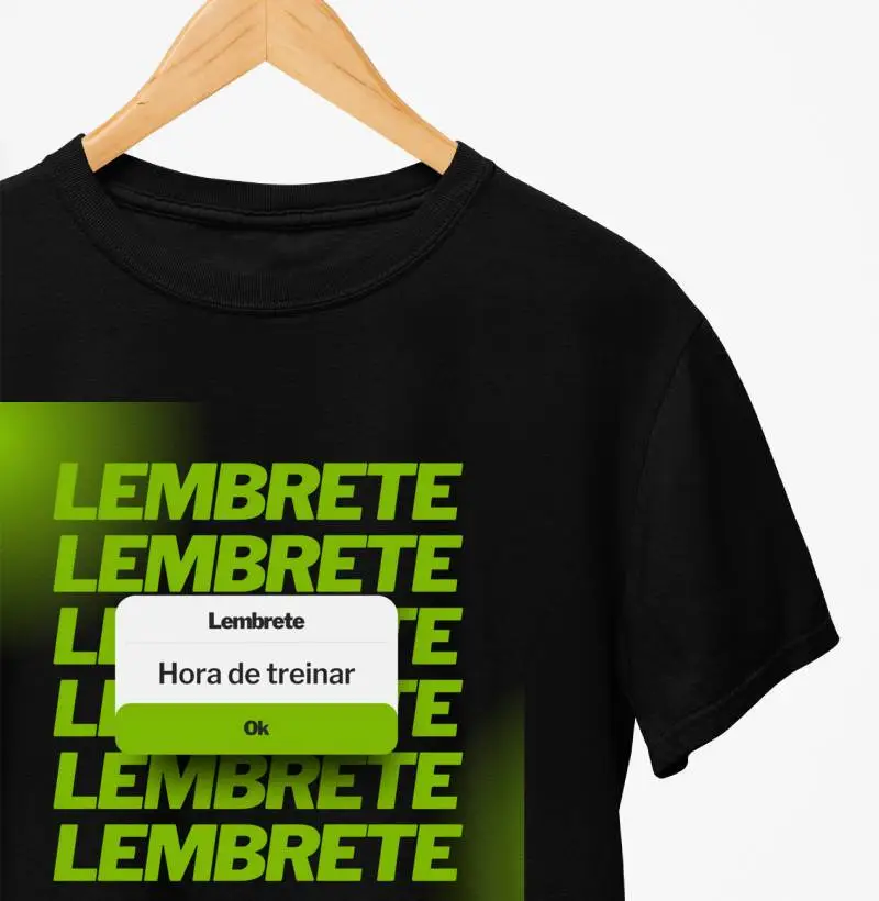 LEMBRETE - HORA DE TREINAR