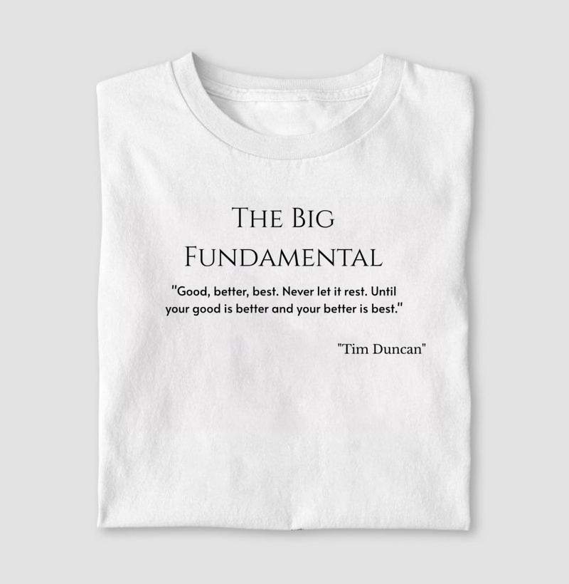 Camiseta "The Big Fundamental"
