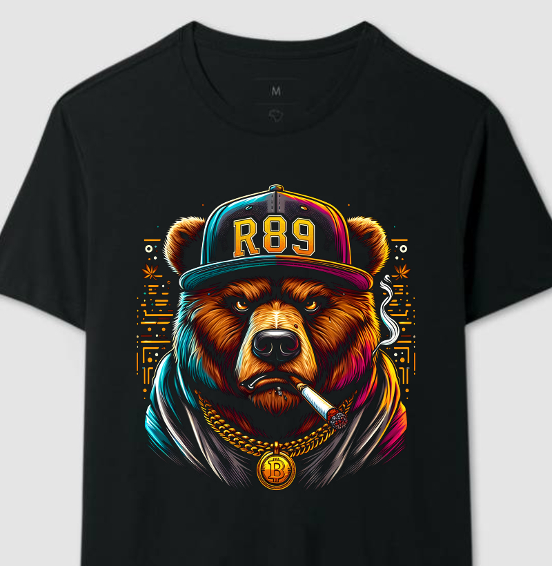 Mascote Ralph - Coleção Strong Bear - Black - 202403031845