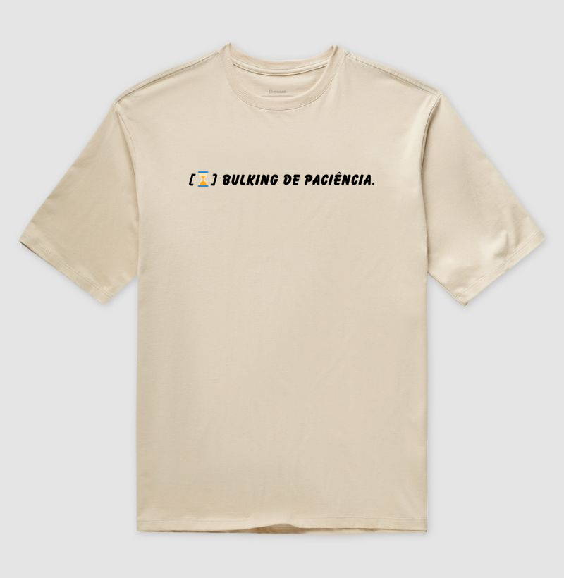 Camiseta Oversized MIH – Bulking de Paciência