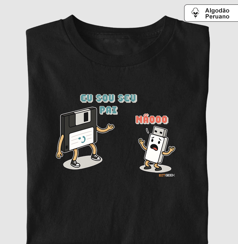Camiseta Algodão Peruano Eu sou seu Pai