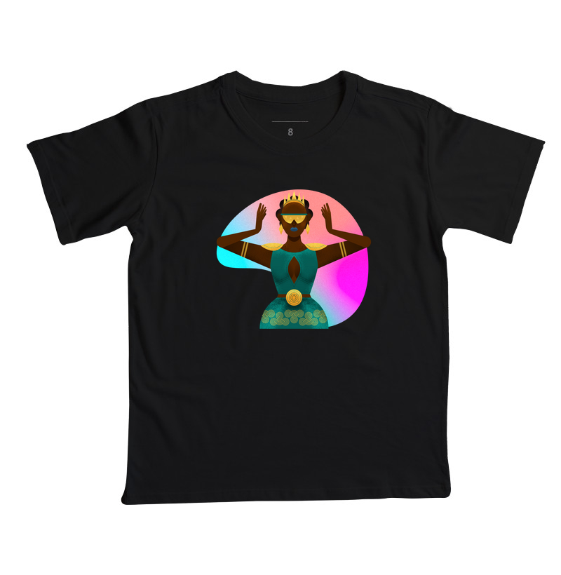 Camiseta Original Afrofuturista Moda