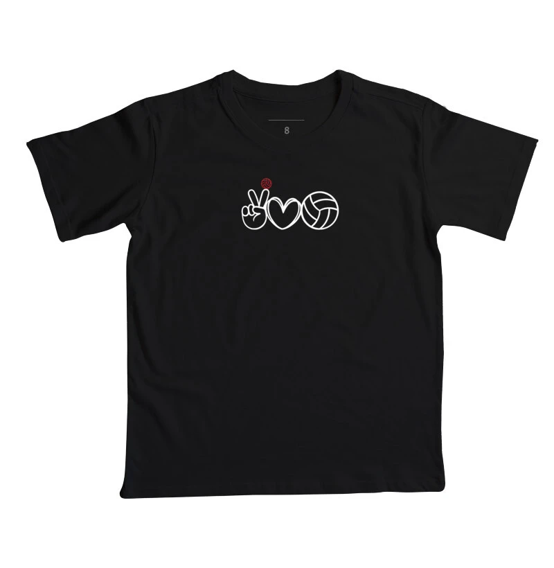 Camiseta Infantil Love Volleyball