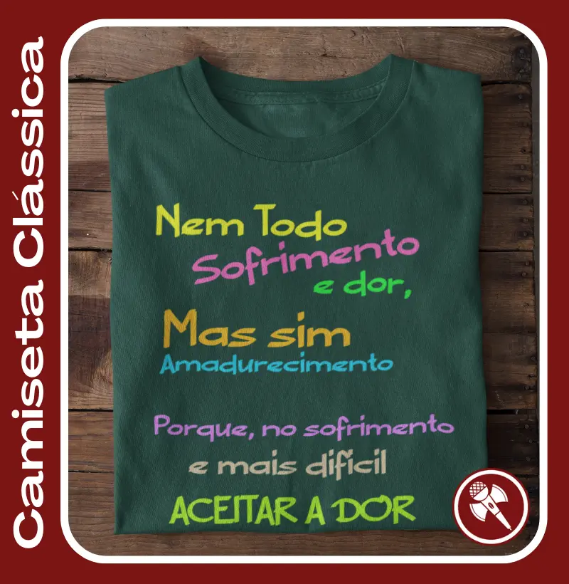 Poeta Lucimara - Camiseta Clássica e Baby Look