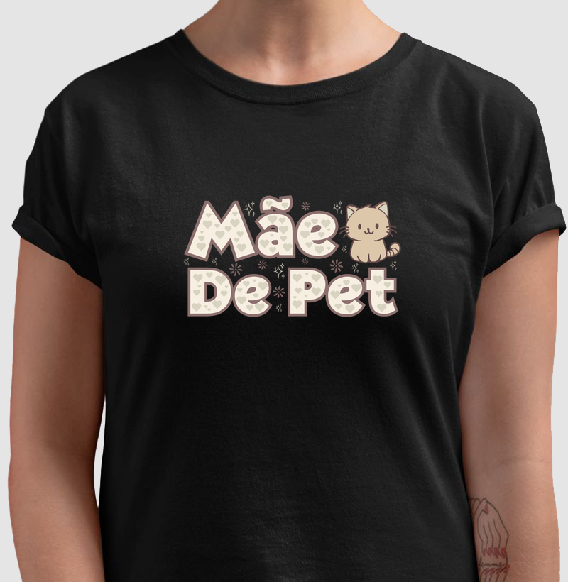 Camiseta Mãe de pet