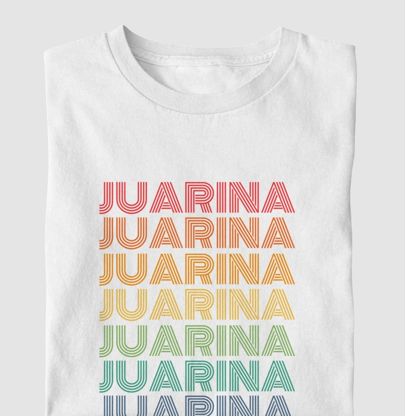 Juarina Letreiro Retrô