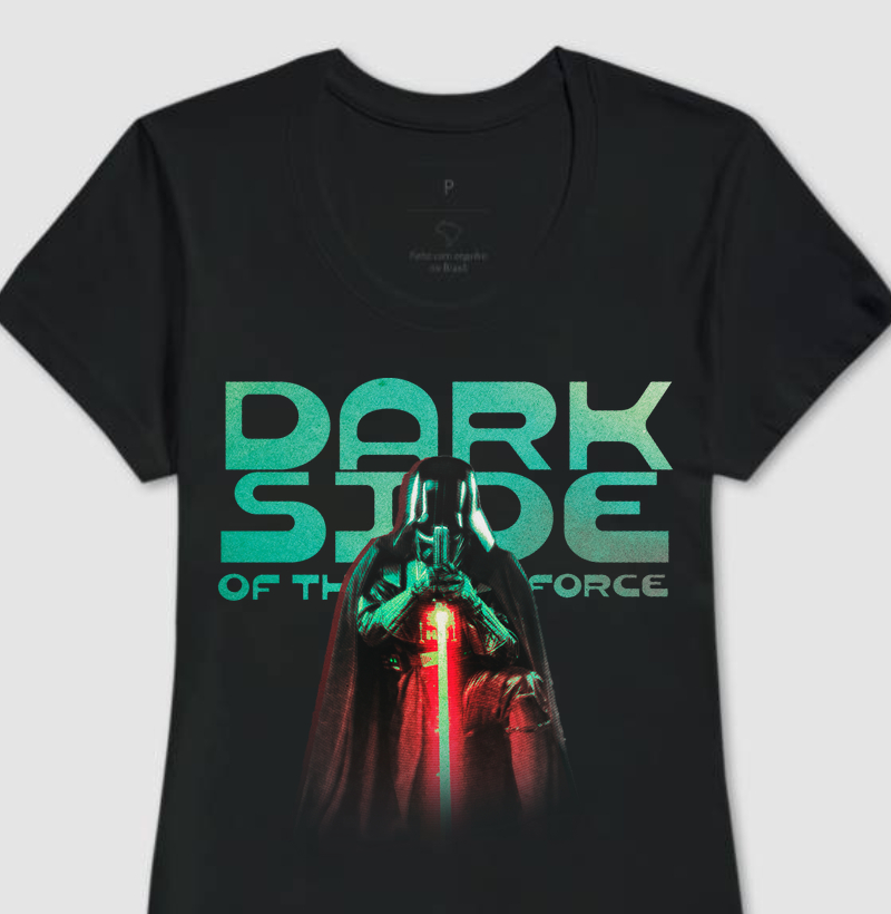 Camiseta Dark Power - Lado Sombrio