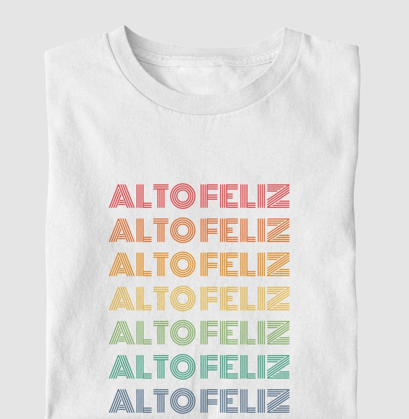 Alto Feliz Letreiro Retrô