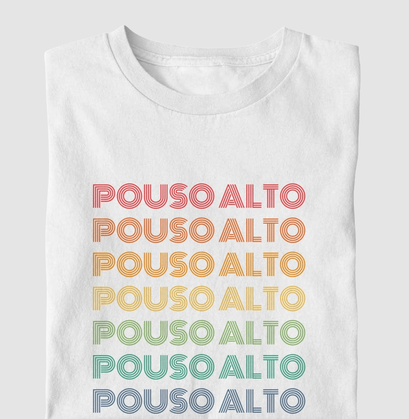 Pouso Alto Letreiro Retrô