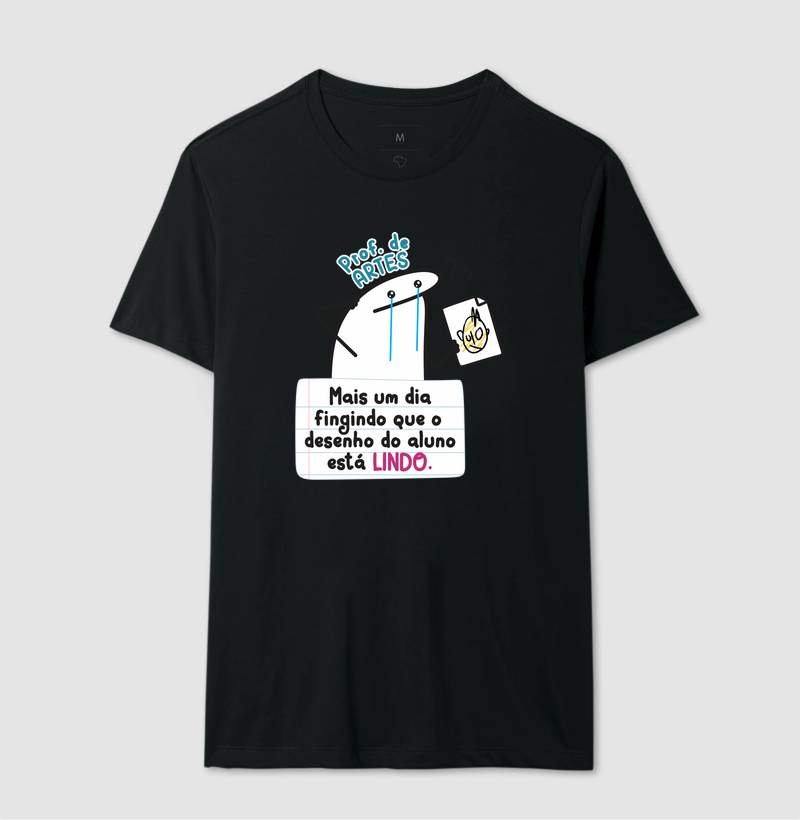 Camiseta professor divertido artes 