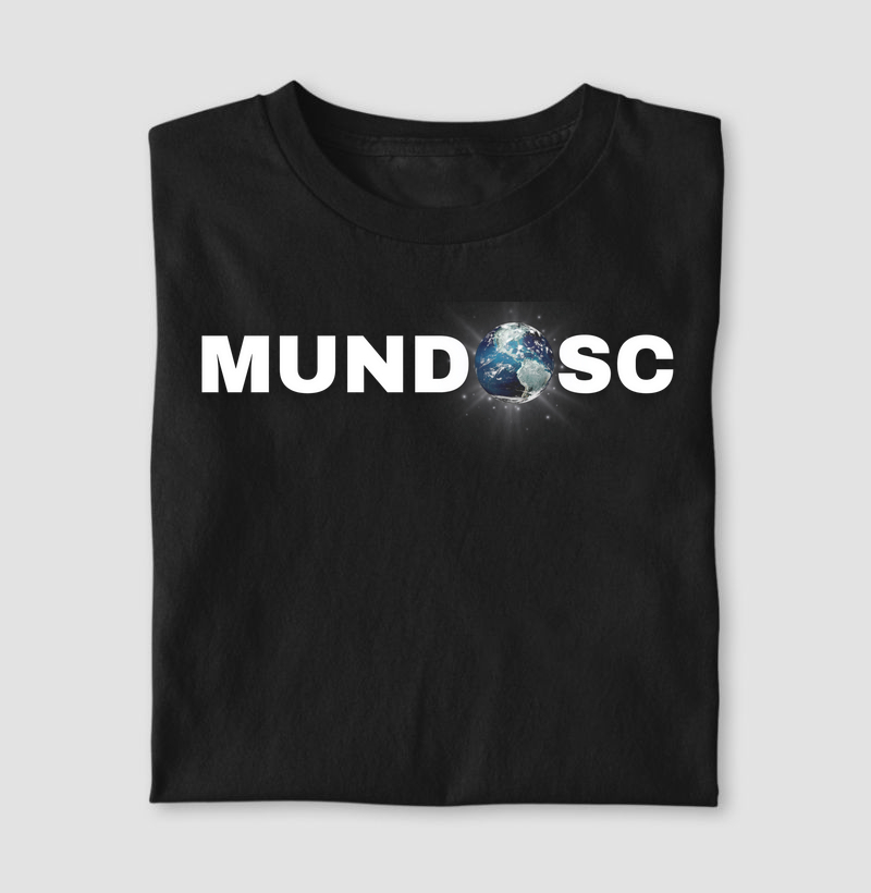 Camisa Mundo SC Oficial Preta