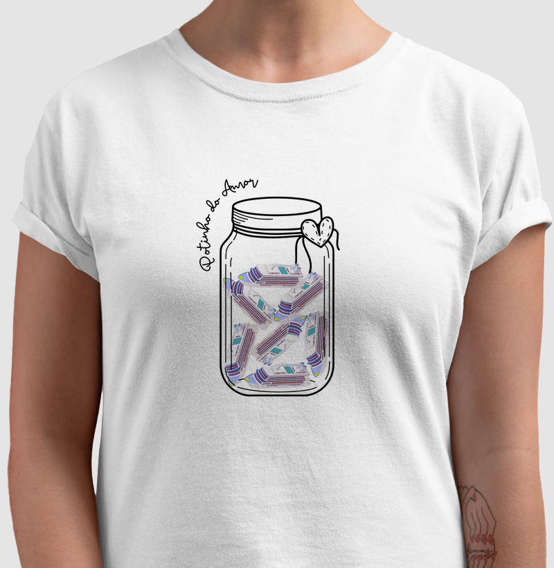 Camiseta "Potinho do Amor"