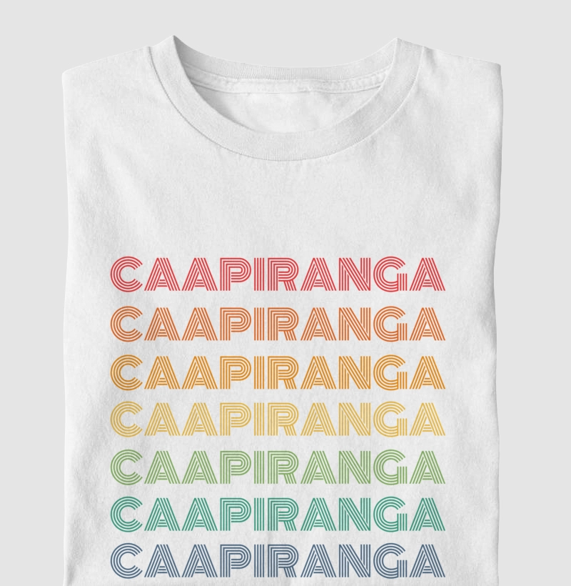 Caapiranga Letreiro Retrô