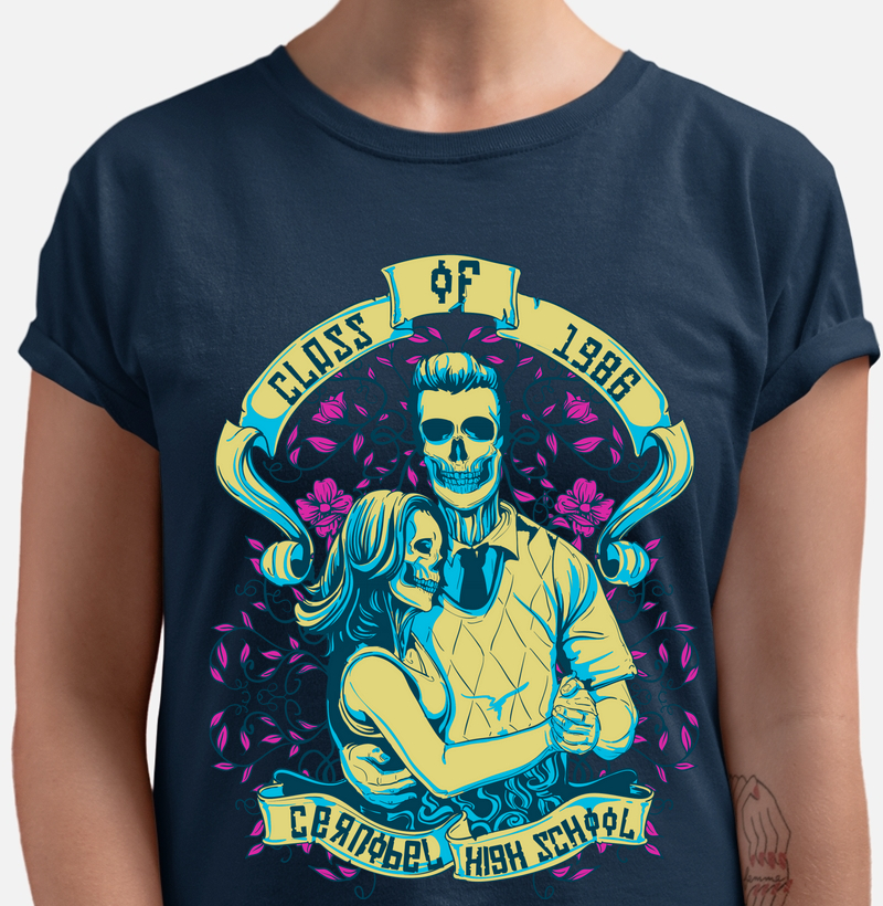 Camiseta Caveira Aniversário 