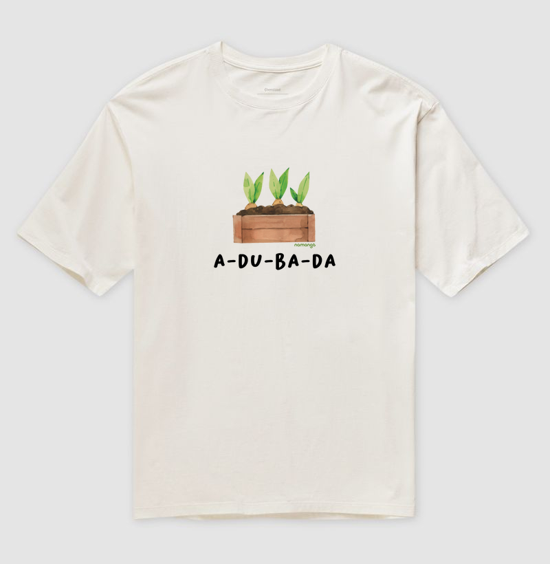 Camiseta Adubada – Crescimento Pessoal com Humor - Na Manga