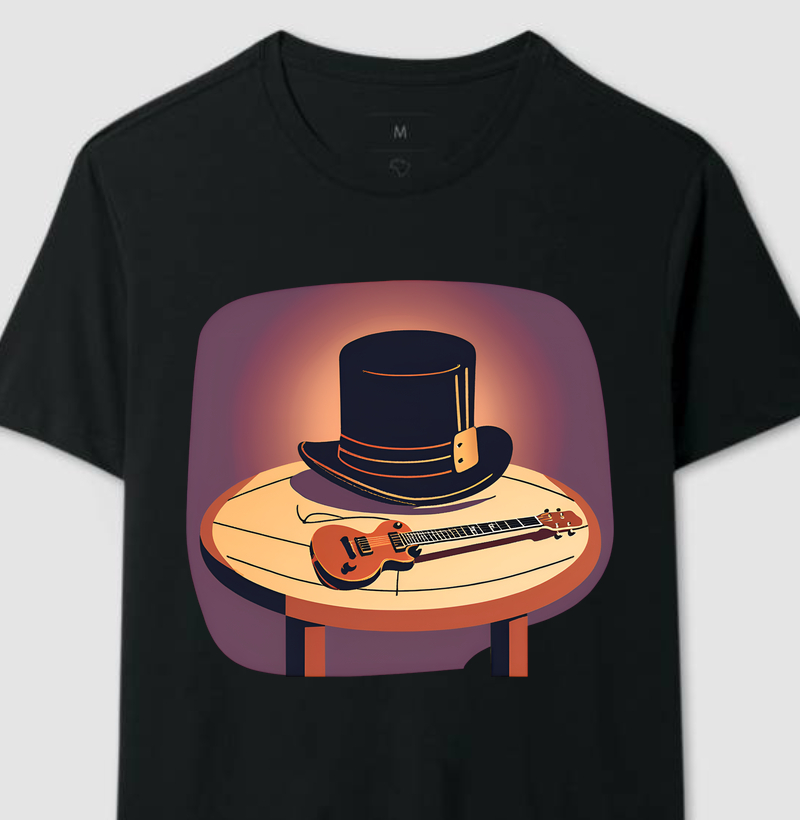 CAMISETA CARTOLA GUITAR