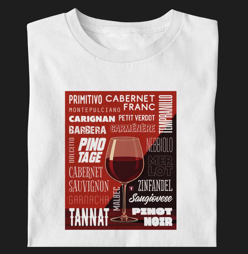 Camiseta Uvas Tintas