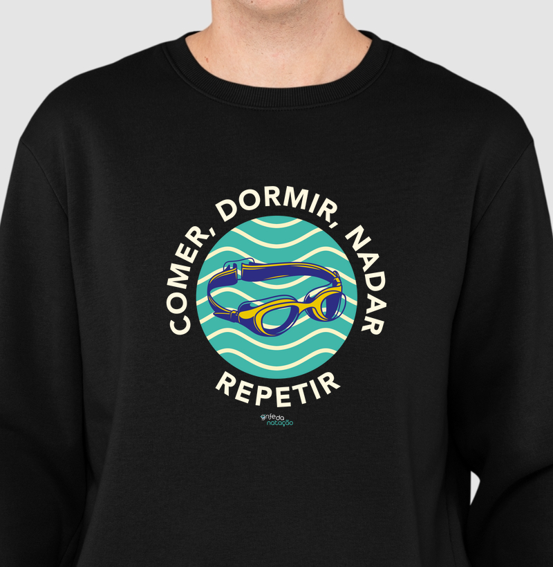 Comer, Dormir, Nadar
