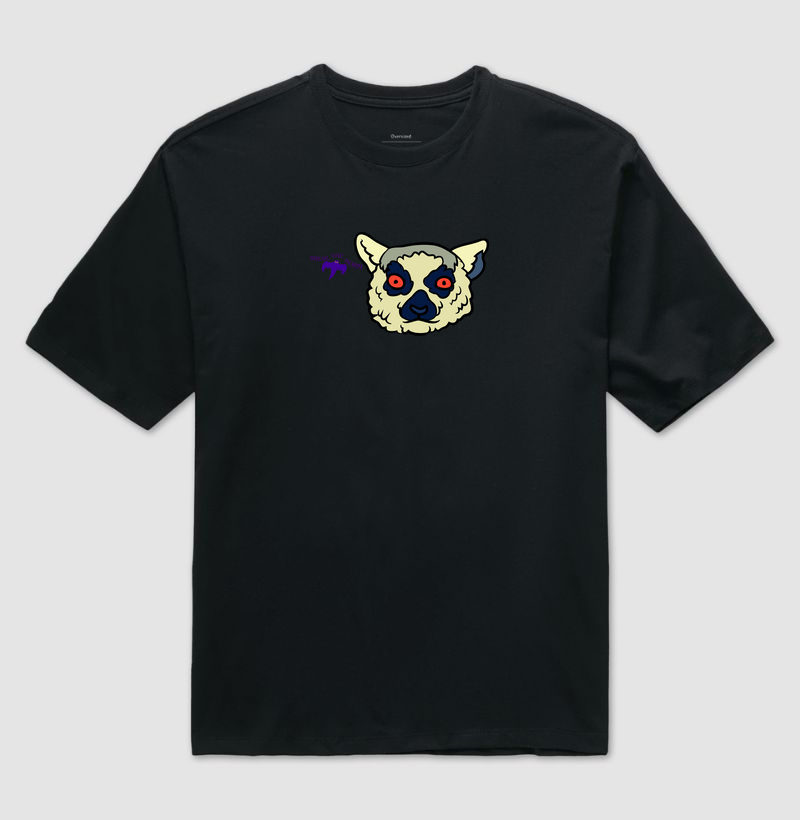 Camiseta Ghosting Oversized