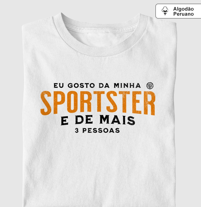 Eu gosto da minha Sportster e de mais 3 Pessoas