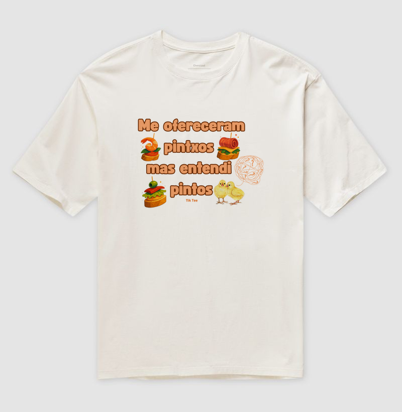 Me ofereceram pintxos