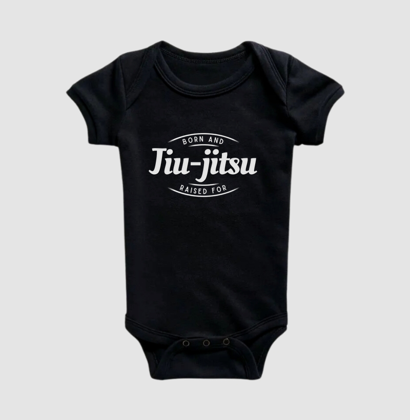 Body infantil - Born and raised for Jiu-jitsu