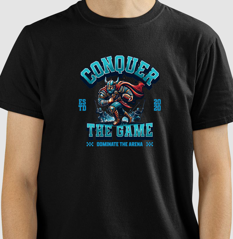 Camiseta Conquer The Game 