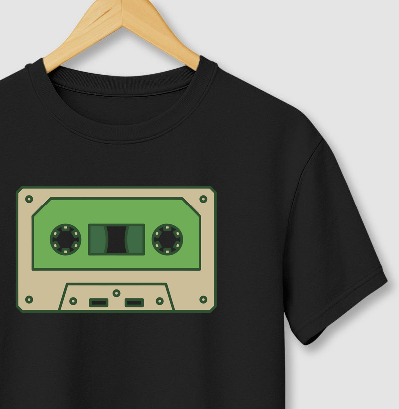 Cassete Retrô – Fita Vintage Estilizada